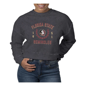 Florida State Seminoles USCAPE Women's Crew XLarge Black Stone