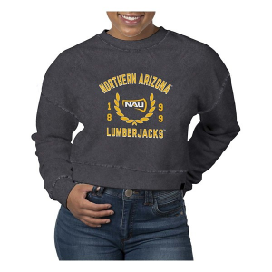 Northern Arizona Lumberjacks USCAPE Women's Crew XLarge Black Stone