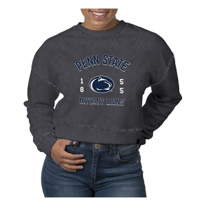 Penn State Nittany Lions USCAPE Women's Crew Large Black Stone