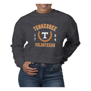 Tennessee Volunteers USCAPE Women's Crew Medium Black Stone