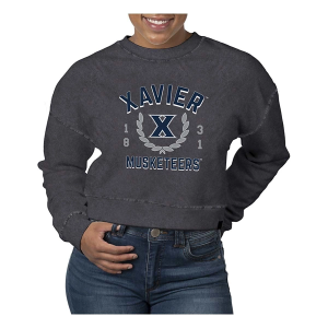 Xavier Musketeers USCAPE Women's Crew XLarge Black Stone