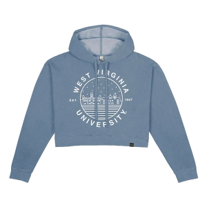 West Virginia Mountaineers USCAPE Women's Hoodie XSmall Blue