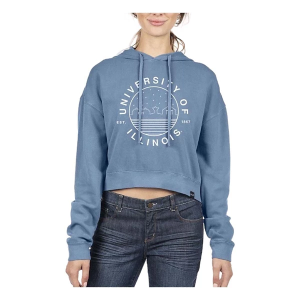 Illinois Fighting Illini USCAPE Women's Hoodie XLarge Blue