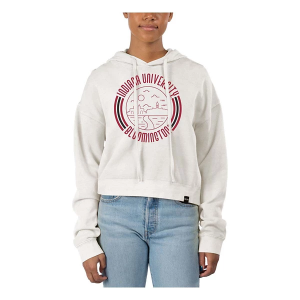 Indiana Hoosiers USCAPE Women's Hoodie Small Ivory