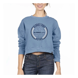 Georgetown Hoyas USCAPE Women's Crew XLarge Blue