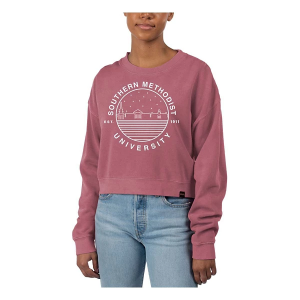 SMU Mustangs USCAPE Women's Crew XLarge Maroon