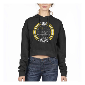 Iowa Hawkeyes USCAPE Women's Hoodie Medium Black