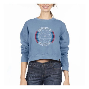 Mississippi Rebels USCAPE Women's Crew Medium Blue