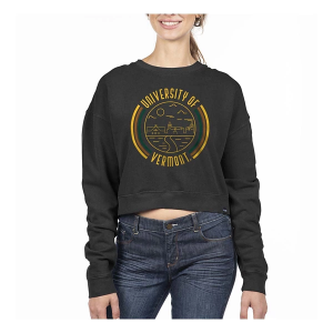 Vermont Catamounts USCAPE Women's Crew Large Black