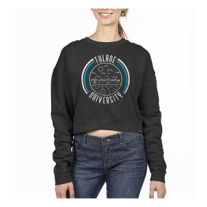 Tulane Green Wave USCAPE Women's Crew Large Black