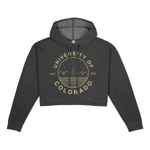 Colorado Buffaloes USCAPE Women's Hoodie Medium Black