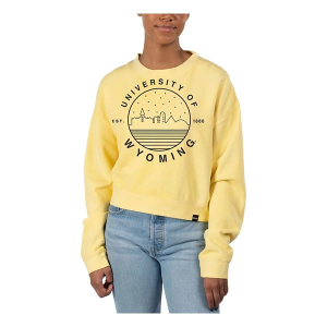 Wyoming Cowboys USCAPE Women's Crew XLarge Yellow