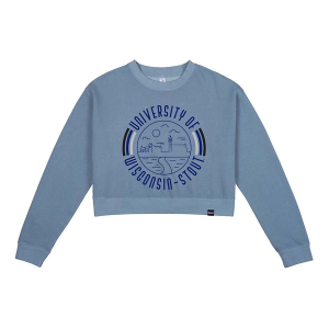 UW-Stout Blue Devils USCAPE Women's Crew Small Blue