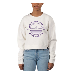 LSU Tigers USCAPE Women's Crew Medium Ivory