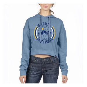 Marquette Golden Eagles USCAPE Women's Hoodie Medium Blue