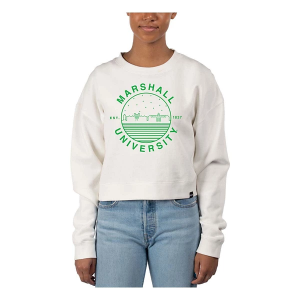 Marshall Thundering Herd USCAPE Women's Crew Small Ivory