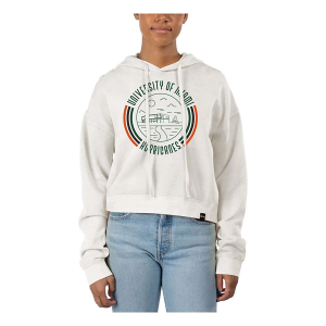 Miami Hurricanes USCAPE Women's Hoodie Small Ivory