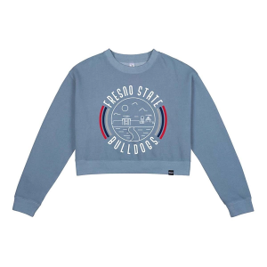 Fresno State Bulldogs USCAPE Women's Crew Small Blue