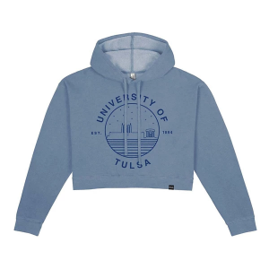 Tulsa Golden Hurricanes USCAPE Women's Hoodie Small Blue