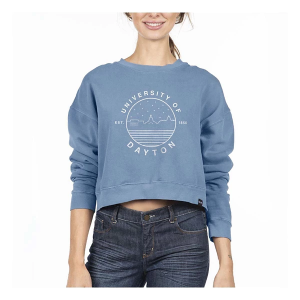 Dayton Flyers USCAPE Women's Crew Medium Blue