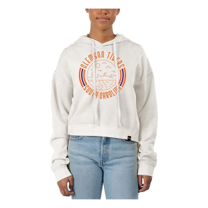 Clemson Tigers USCAPE Women's Hoodie XLarge Ivory