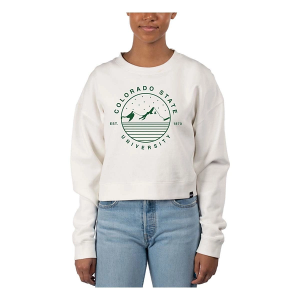 Colorado State Rams USCAPE Women's Crew Small Ivory