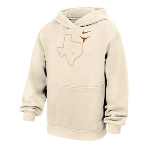 Texas Longhorns Nike Kids Hoodie XLarge Natural
