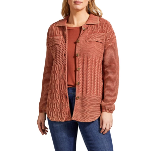 Women's Tribal Patchwork Jacket 2XLarge Marsala