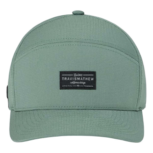 Men's TravisMathew Wanderlust Golf Snapback Hat One Size Balsam Green