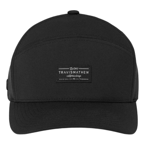 Men's TravisMathew Wanderlust Golf Snapback Hat One Size Black