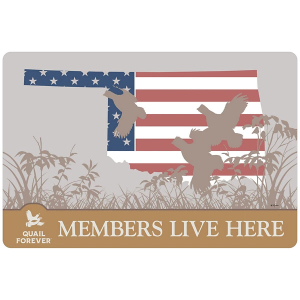 Wild Wings Customized State Floor Mat using Flurry of Bobs (Silhouette) by David A. Maass