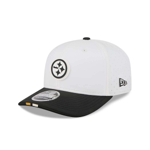 Pittsburgh Steelers New Era 2025 Training Camp 9Seventy Adjustable Hat One Size White