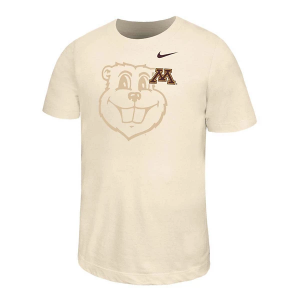 Minnesota Golden Gophers Nike Natural Kids' T-Shirt Small Natural