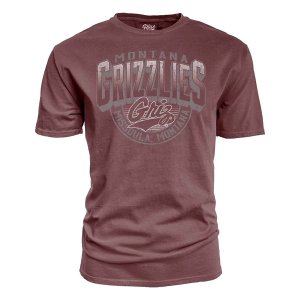 Montana Grizzlies Blue 84 Last Penny T-Shirt 2XLarge Maroon