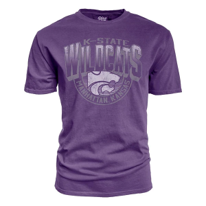 Kansas State Wildcats Blue 84 Last Penny T-Shirt Large Purple