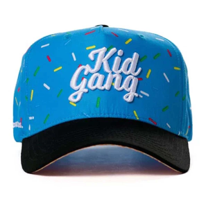 Boys' Kid Gang Ice Cream Trucker Snapback Hat One Size Blue Ice Cream