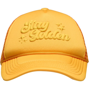 Girls' KENZKUSTOMZ Stay Golden Snapback Hat One Size Yellow
