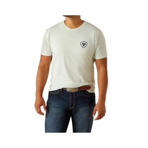 Men's Ariat Sunrise Bar Hex T-Shirt XLarge Glacier