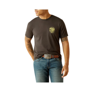 Men's Ariat Take the Long Way T-Shirt Medium Vintage Black