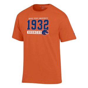 Boise State Broncos Champion Fresh 25 T-Shirt Large Orange