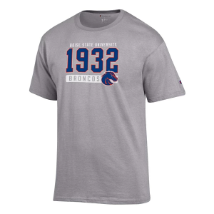 Boise State Broncos Champion Fresh 25 T-Shirt Large Oxford