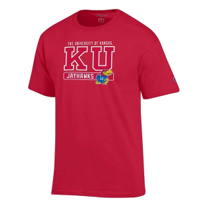 Kansas Jayhawks Champion Fresh 25 T-Shirt XLarge Red