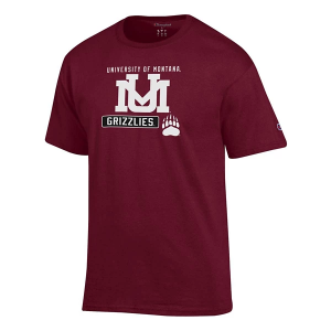 Montana Grizzlies Champion Fresh 25 T-Shirt Large Maroon