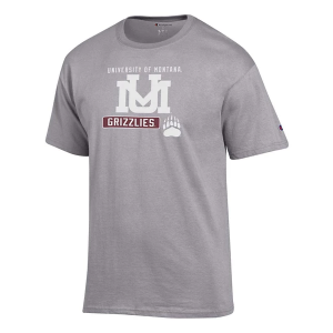 Montana Grizzlies Champion Fresh 25 T-Shirt Small Oxford