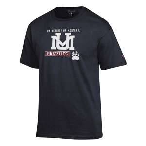Montana Grizzlies Champion Fresh 25 T-Shirt Large Black