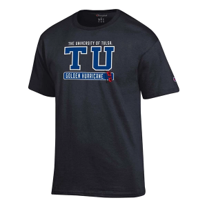 Tulsa Golden Hurricanes Champion Fresh 25 T-Shirt Large Black