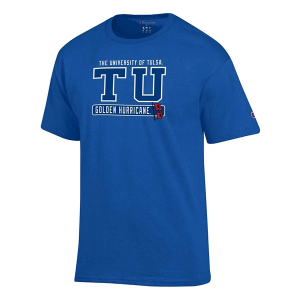 Tulsa Golden Hurricanes Champion Fresh 25 T-Shirt Large Royal