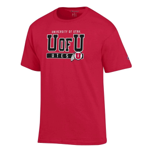 Utah Utes Champion Fresh 25 T-Shirt Small Red