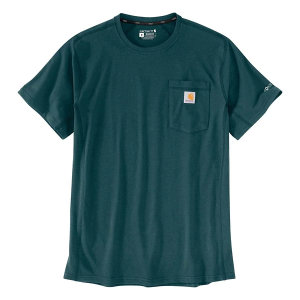 Men's Carhartt Force(R) Relaxed Fit Pocket T-Shirt XLarge Greenstone