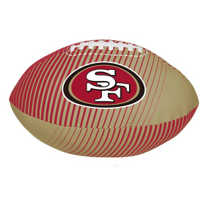 Logo Brands San Francisco 49ers Mega Plush Football